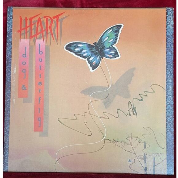 Original Heart- Dog & Butterfly Vinyl LP Orig Record VG+/VG+ plays excellent! - Picture 1 of 12
